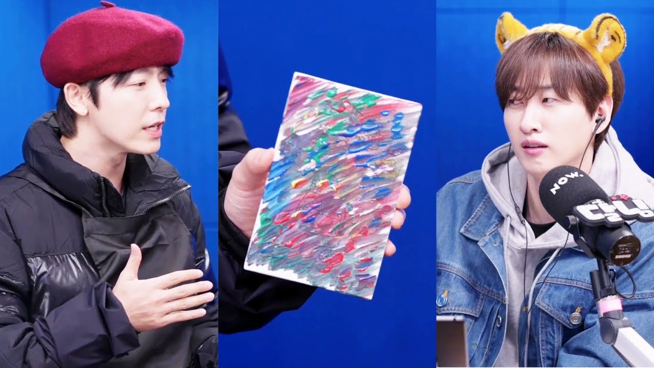 댸니쇼91회_Lee D.H Picasso_Impressionism paintings (D&E show , Donghae , Eunhyuk)