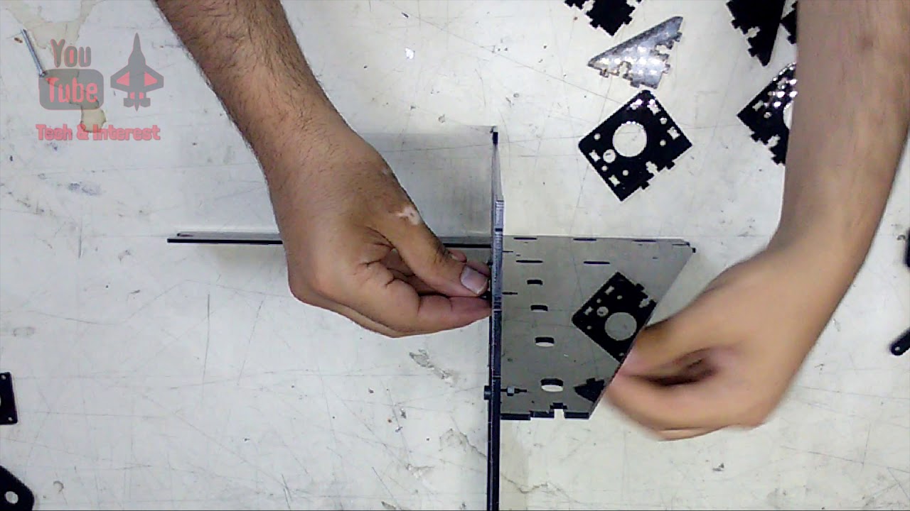 Build your own prusa i3 3d printer part 2 (Frame Montage - Assembly ...