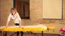 Getting Started with Massage Therapy Part 5 Setting Up Massage Table Sheets