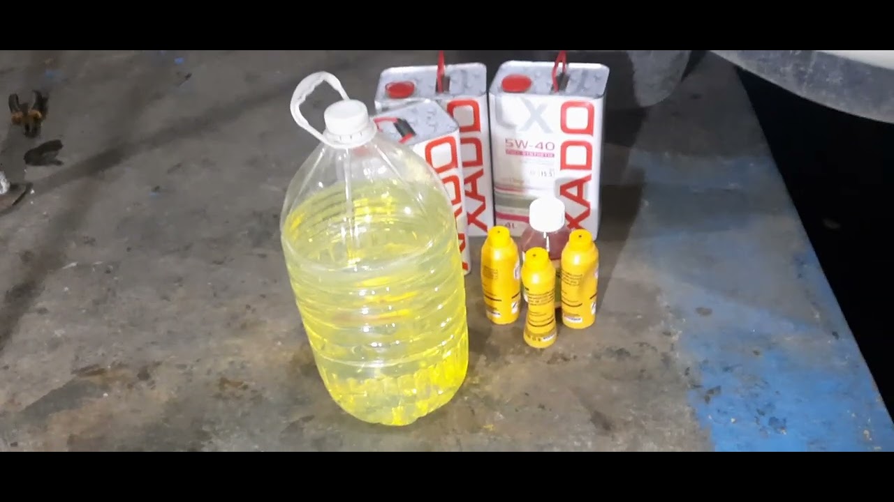 FORD RANGER USE DEISEL FUEL AS FLUSHING FLUID INTO ENGINE XADO ATOMIC