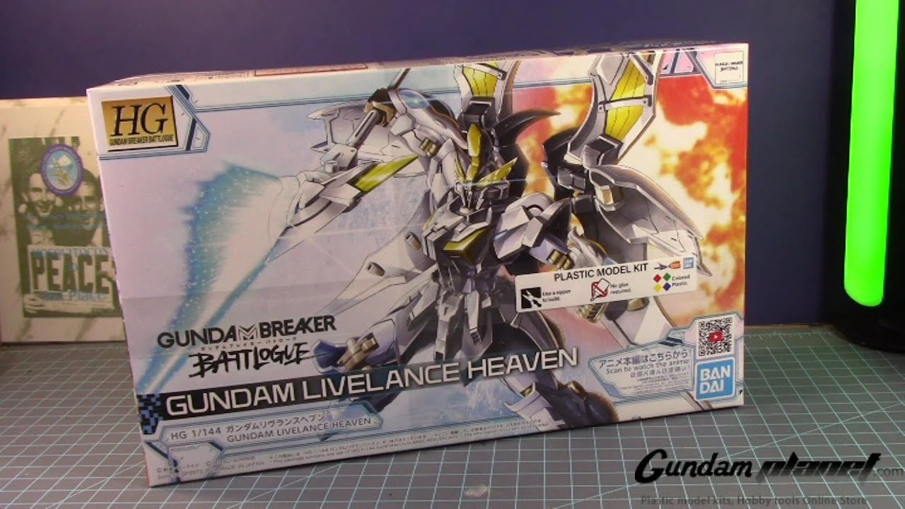 *GundamCustoms* HG Gundam LiveLance Heaven - Part 1