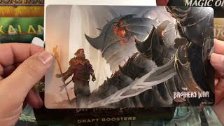 brothers war draft booster box Revisiting With A Full Opening Magic The Gathering MTG BRO So Good! including 1 card with the rate rare or higher and 1 grade unusual or higher Strixhaven Collector Booster Box Magic: