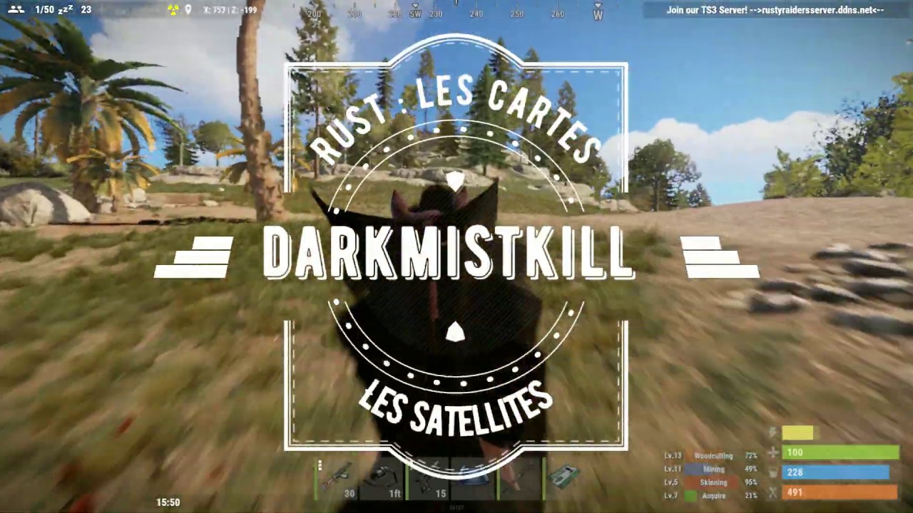 Rust : Les satellites puzzle/cartes