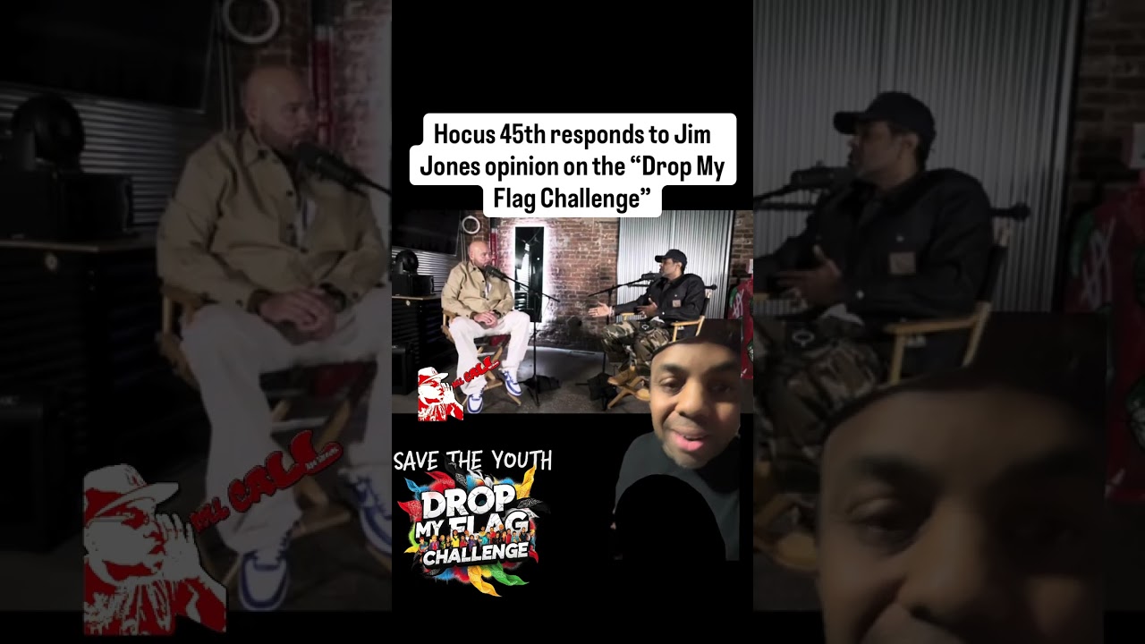 Hocus 45th отвечает на мнение Джима Джонса о «Drop My Flag Challenge»