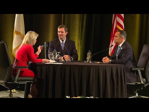 Bevin, Beshear on Kentucky pensions