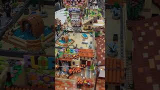 LEGO Small Town at 2023 Bricks Cascade LEGO Fan Expo
