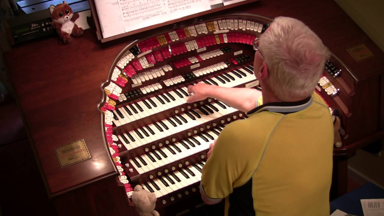 Allen GW4 Theatre Organ  The Stars will remember