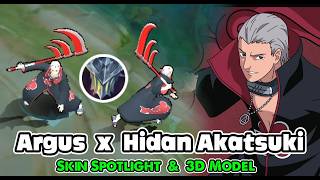 3D MODEL!! Script Skin Argus as Hidan Akatsuki | MLBB x NARUTO