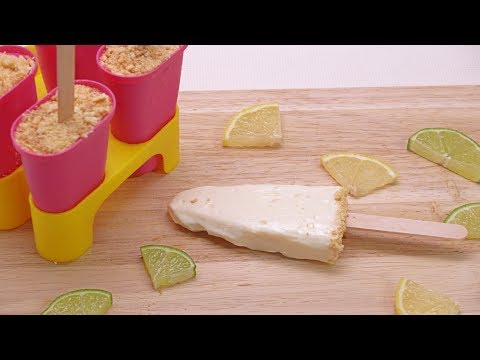 Polos cheesecake de lima limón (Receta fácil)