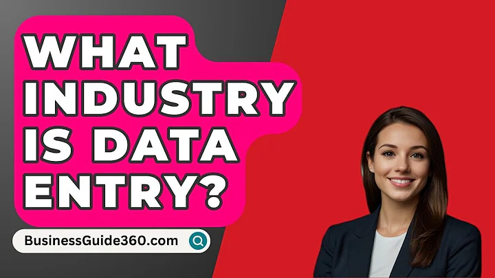 What Industry Is Data Entry? - BusinessGuide360.com