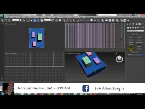 Learn Autodesk 3ds Max - Boolean operations with Pro Boolean