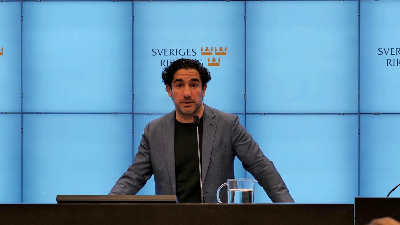 LIVE: Pressträff med Ardalan Shekarabi