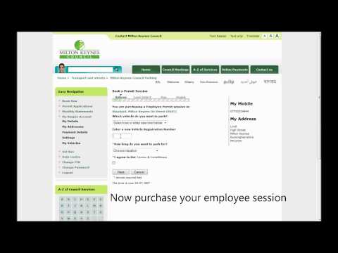 Milton Keynes Virtual Employee Permit Application