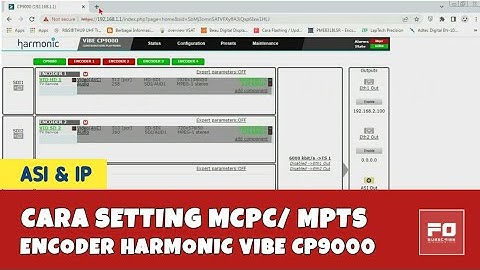 Multiple Program Transport Stream (MPTS) /Multi Channel Per Carrier (MCPC) || Harmonic Vibe CP9000