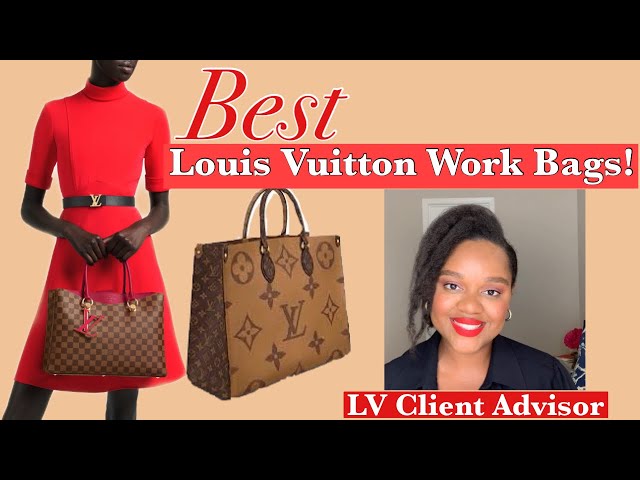 5 Best Designer Bags For Work! Work Bags From Louis Vuitton! Ft