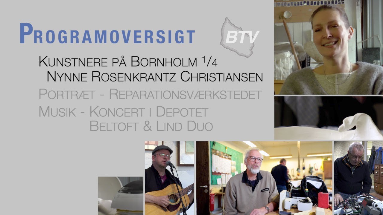 Kunstnere på Bornholm - Nynne Rosenkrantz Christiansen, Reparationsværkstedet og Beltoft & Lind Duo