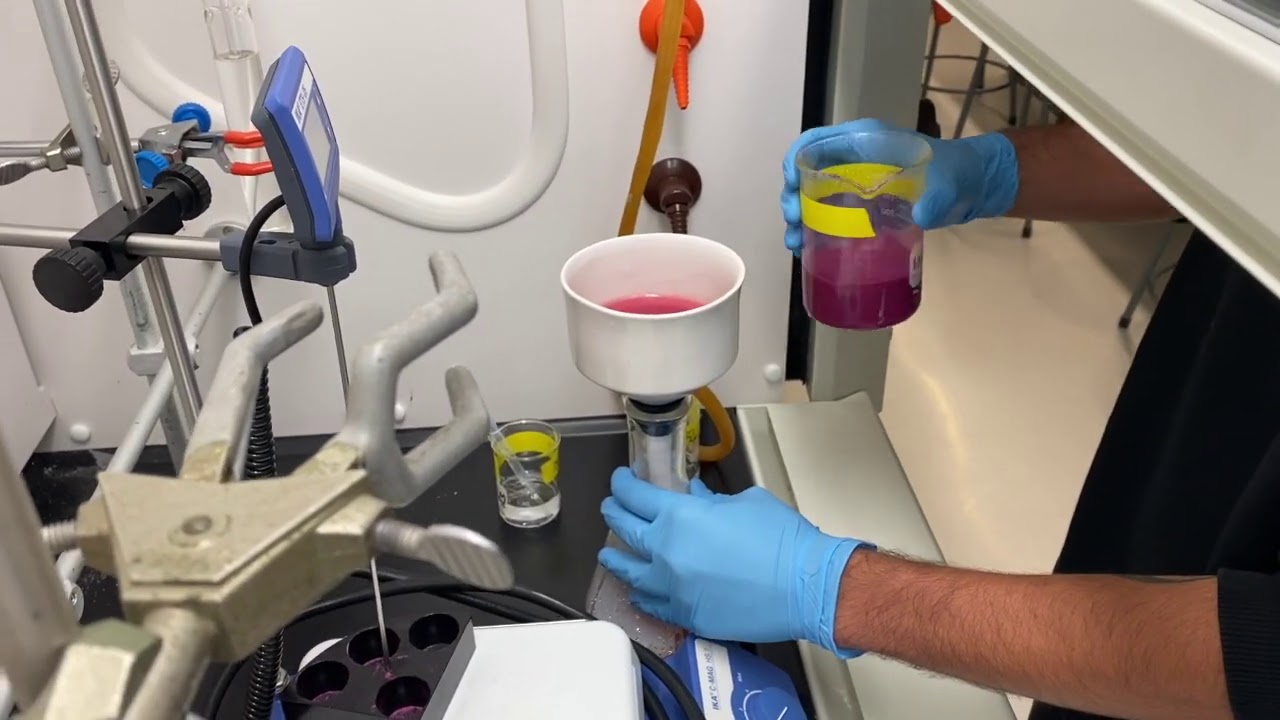 cobalt complex II recrystalization