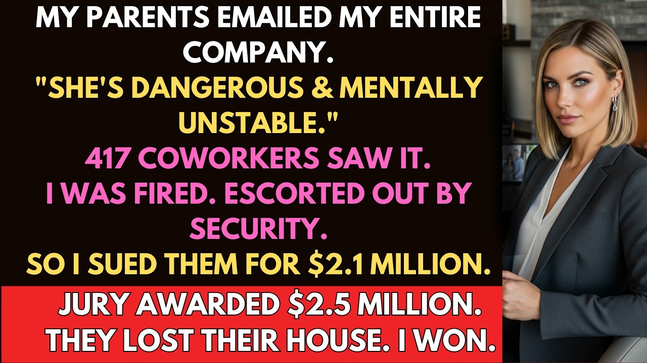 My Parents Mass-Emailed My Company: 'She's Dangerous and Unstable'—I Was Escorted Out by Security