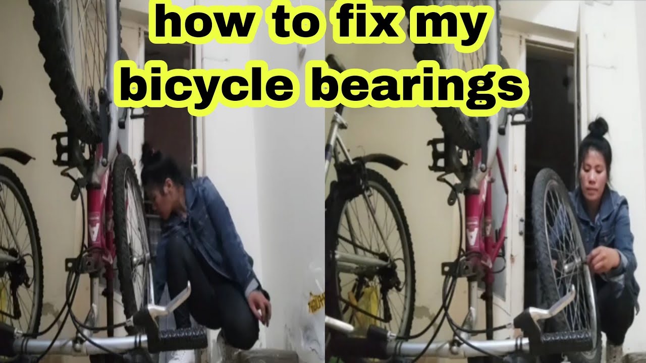 How to fix the bike wheel bearing replacement YouTube
