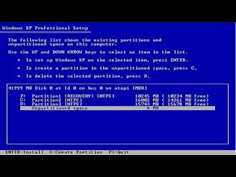 Vídeo: Como Instalar E Configurar O XP