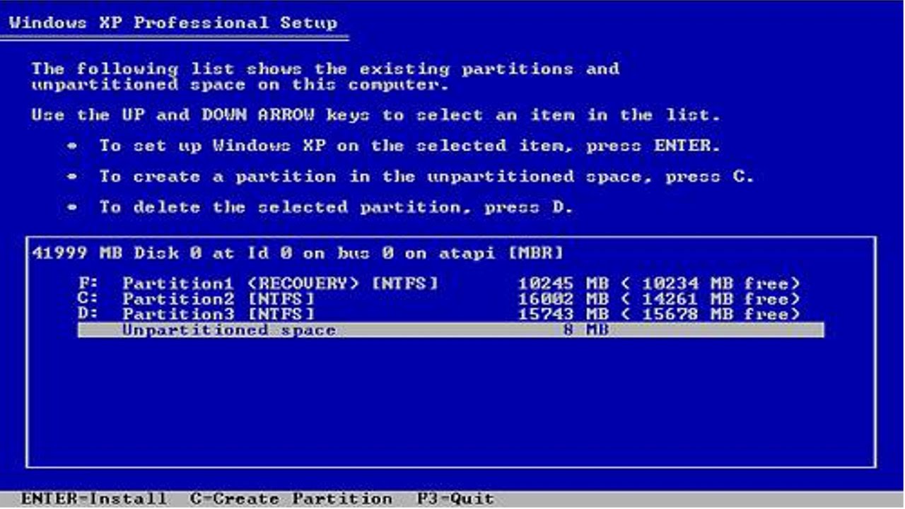 Curso Configuração do Computador e Instalação do Windows XP