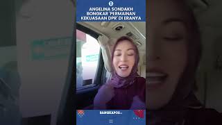 Angelina Sondakh Singgung Kondisi permainan Kekuasaan Dpr Di Eranya