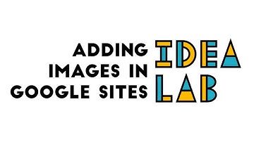 Adding Images to a Web Page in Google Sites