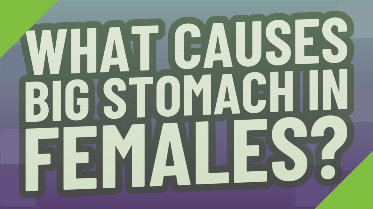 What Causes Big Stomach Without Pregnancy