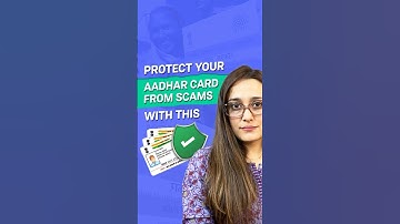 Do this to protect your Aadhaar Card from scams!
