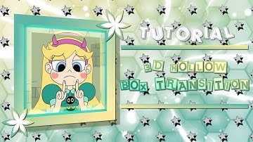 3D HOLLOW BOX TRANSITION | ALIGHT MOTION TUTORIAL 🌺