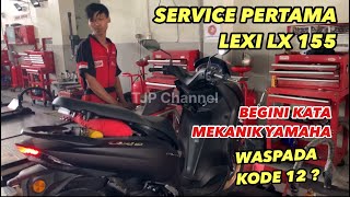 SERVICE PERTAMA LEXI LX 155, INI KATA MELANIK YAMAHA