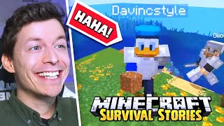 MINECRAFT SURVIVAL STORIES!!