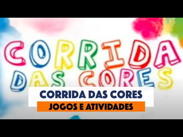 Corrida das cores - Regador de Ideias- Jogos Educativos