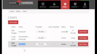 Administrator – Approving user request to access your learning items
