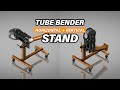 How to make a tube bender stand  using a cheap engine stand