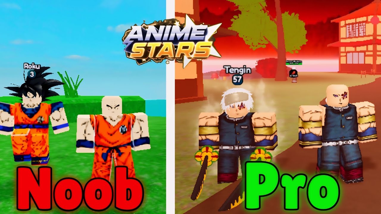 I Went Noob To Pro in ANIME STARS SIMULATOR - YouTube