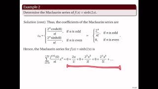 [Math 22] Disc 13 Taylor and Maclaurin Series (Part 1 of 2)