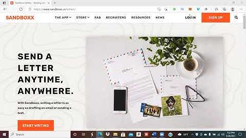 Send and Track Letters to Servicemembers in BASIC TRAINING, in 2 minutes w/ SANDBOXX (Military APP)