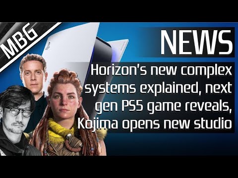 Insane Horizon Forbidden West systems | PS5 only game reveals | Kojima's new studio | Spider Man DLC