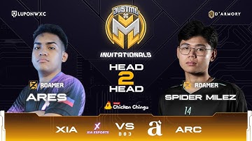 Full Game: Xia Esports vs Archives Game 3 Playoffs | (BO3) Just ML Invitationals