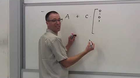 Applied Linear Algebra, Lesson 11, Video 15: Algebra of Left Multiplication by Shear matrix