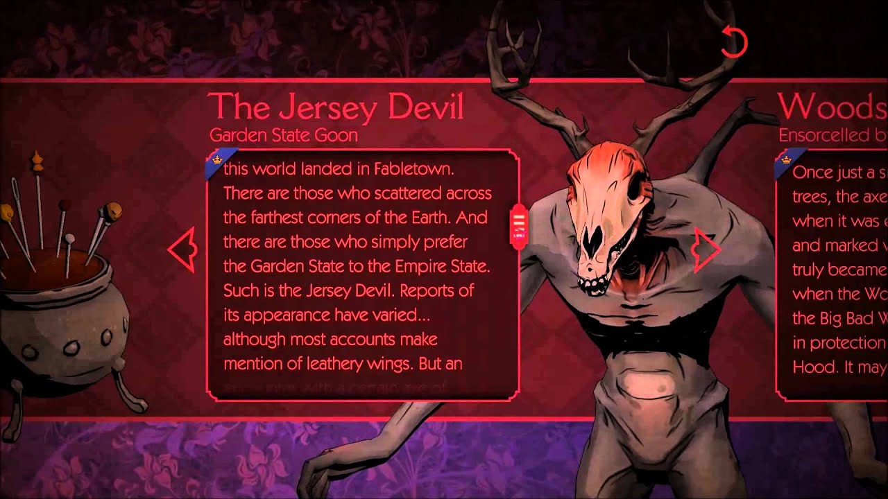 The Wolf Among Us | Book of Fables - The Jersey Devil - YouTube