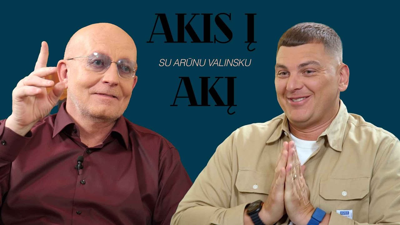 AKIS Į AKĮ su Arūnu Valinsku. Svečiuose - Rolandas Mackevičius