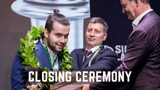 FIDE Candidates Tournament | Closing Ceremony |