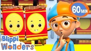 find out how chocolate bars are made blippi wonders educational videos for kids