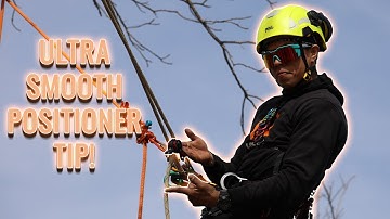 Quick Tree Climbing Tips: ART Positioner 2 slack payout!