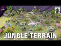 Tabletop jungle terrain  how to set up  make the most of your skirmish games collection