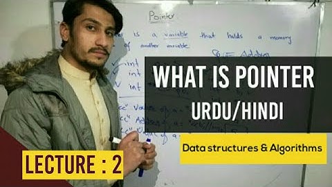 Pointer in Data Structure | Hindi/Urdu