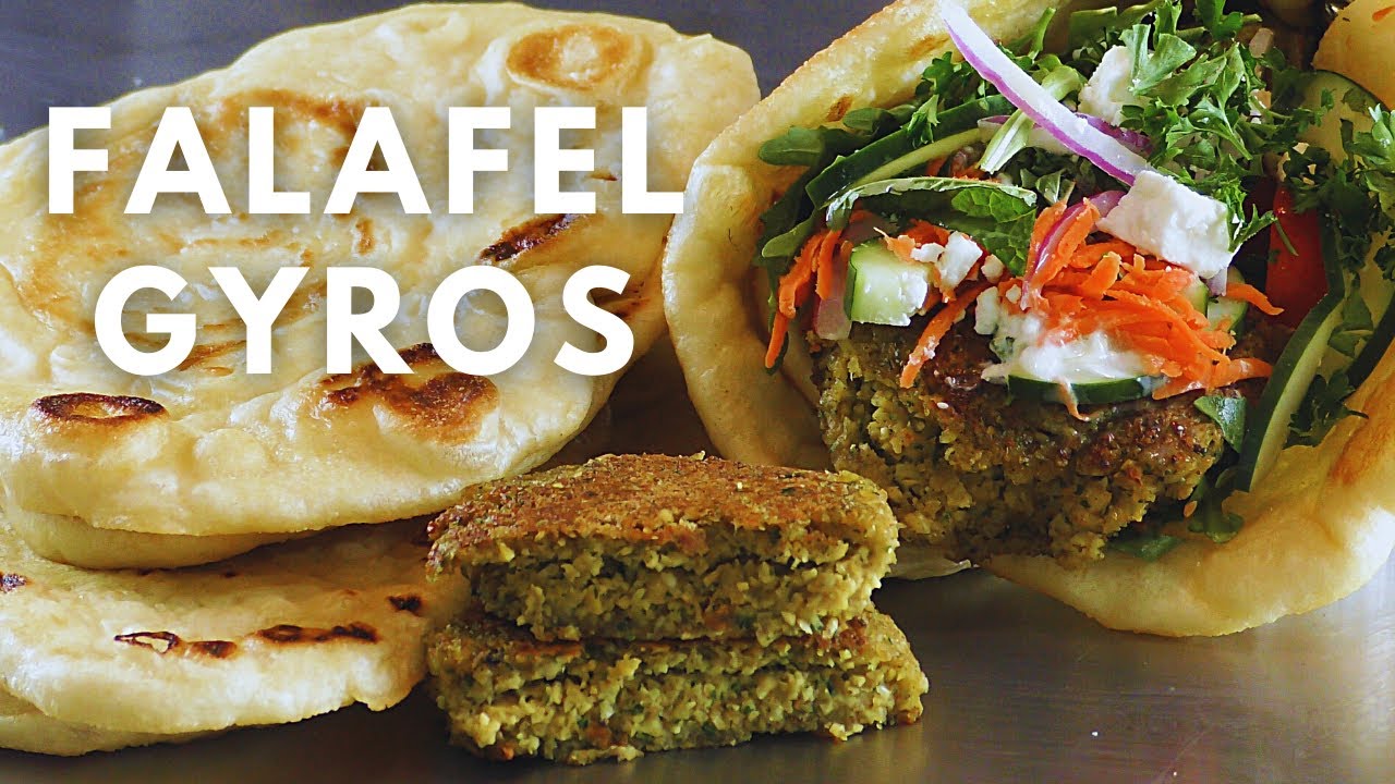 Falafel Gyro - The Hidden Veggies