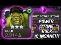 Power Stone Hulk is INSANELY Overpowered!! - Epic Save The Battlerealm - Marvel Contest of Champions